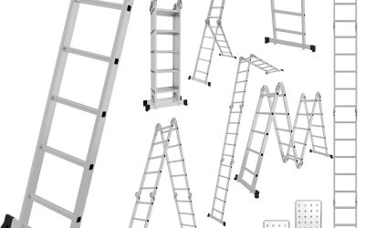 Test de l’échelle pliable Cecaylie 7 en 1, multifonction en aluminium