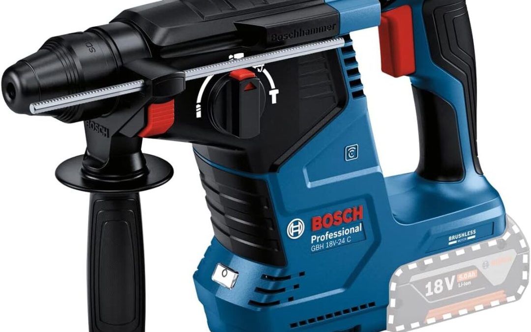 Test du perforateur sans-fil Bosch GBH 18V-24 C : performance professionnelle