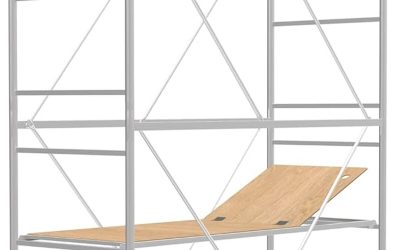 Test échafaudage SC Edil SUPER HOBBY, hauteur 5 m acier