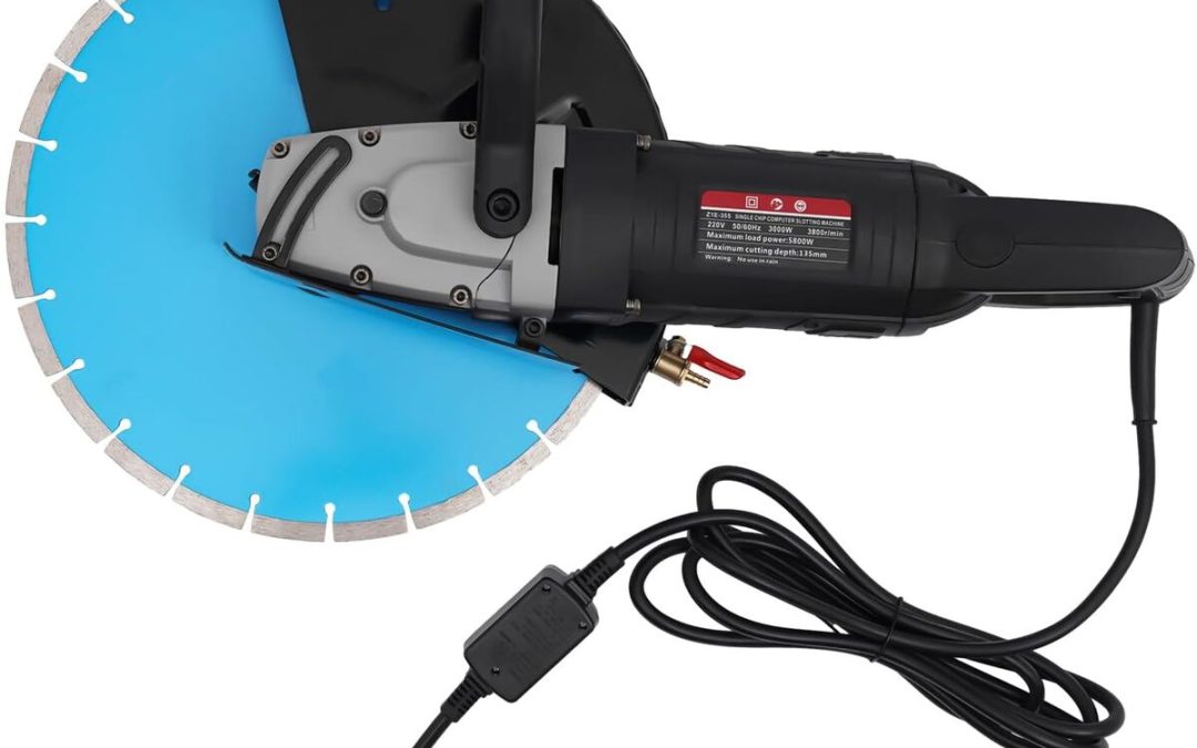 Test : scie électrique 5800W béton & bois