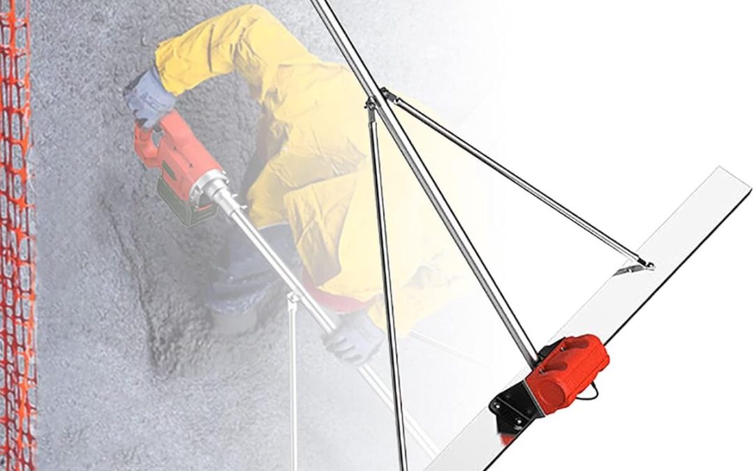 Test : bLOSSS Power Screed, outil vibrateur de finition béton 6000 tr/min