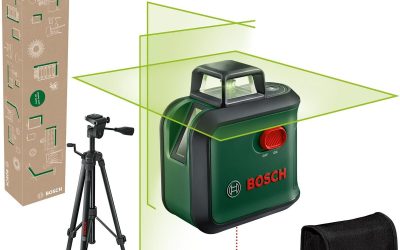 Test : bosch AdvancedLevel 360, laser lignes 360° avec trépied premium