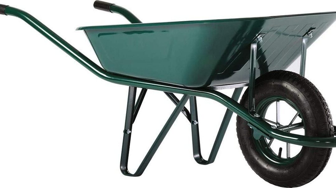 Test : brouette Haemmerlin prémium 90L roue gonflée