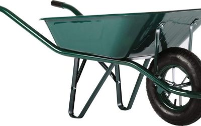 Test : brouette Haemmerlin prémium 90L roue gonflée