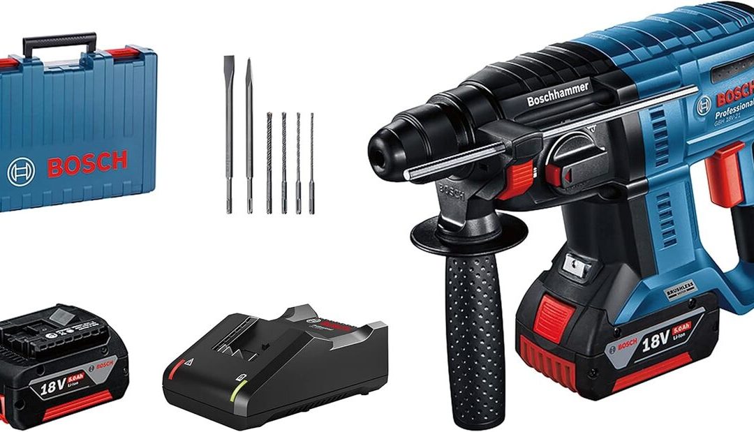 Test du perforateur sans-fil Bosch Professional GBH 18V-21