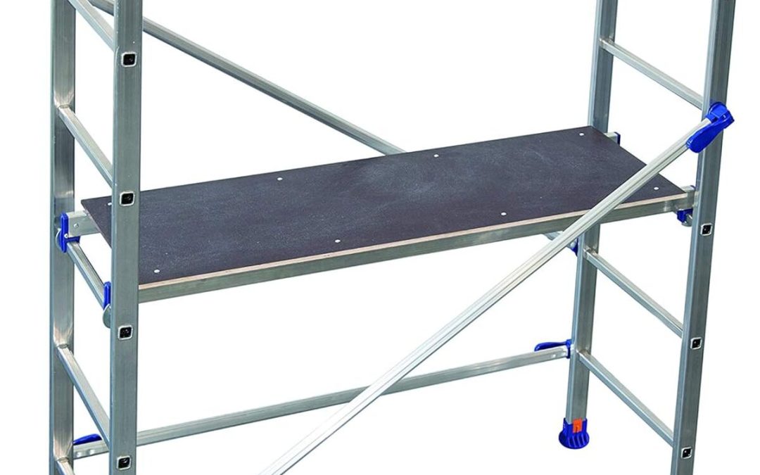 Test : échafaudage mobile FACAL P6 en aluminium, 2, 90 m