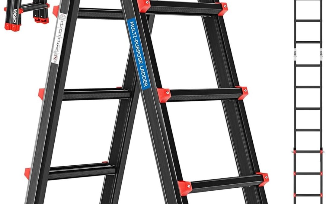 Test : échelle télescopique multifonction Masko en aluminium