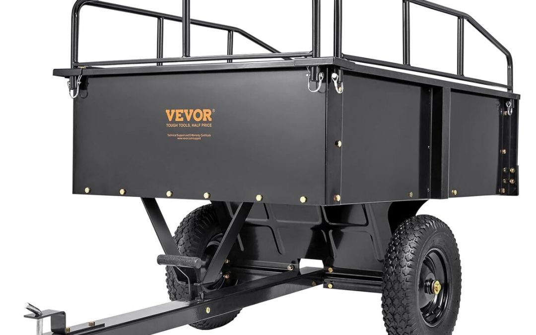 Test : remorque utilitaire vevor 340 kg robuste et pratique