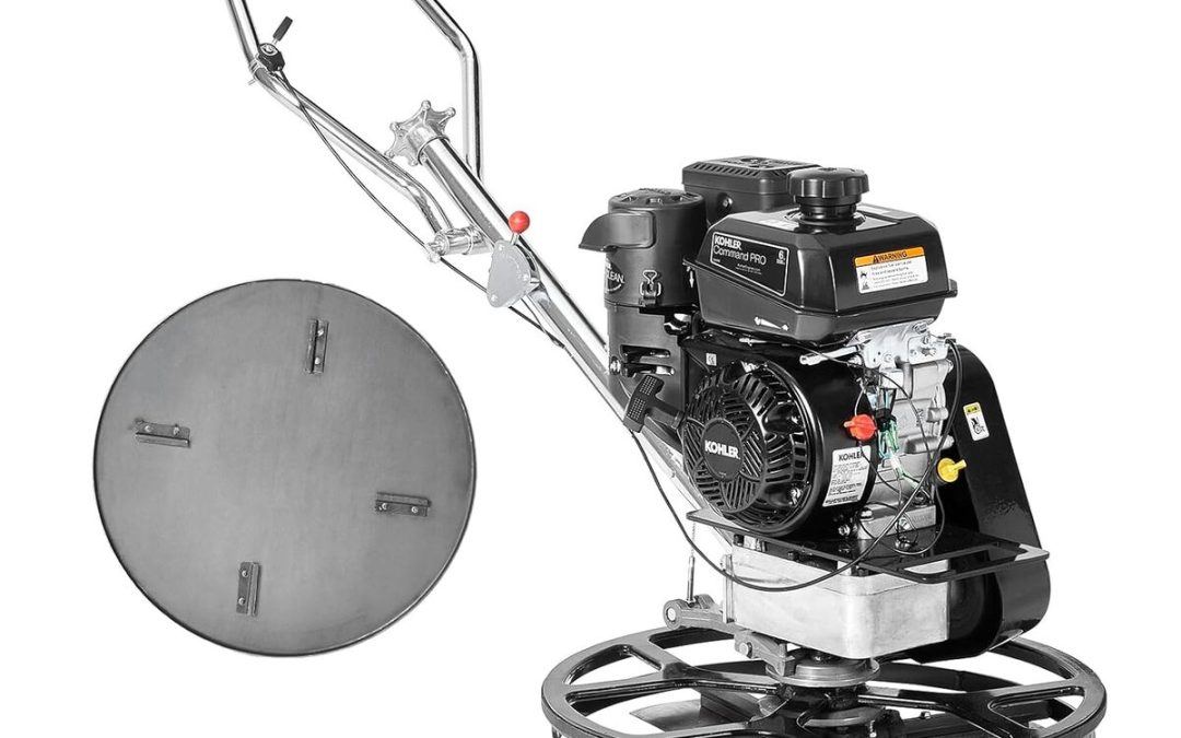 Test : truelle mécanique VEVOR 610 mm 6 CV