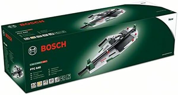 Bosch Coupe-carreaux manuel PTC 640 (Capacité de coupe 64 cm; dans un emballage en carton)