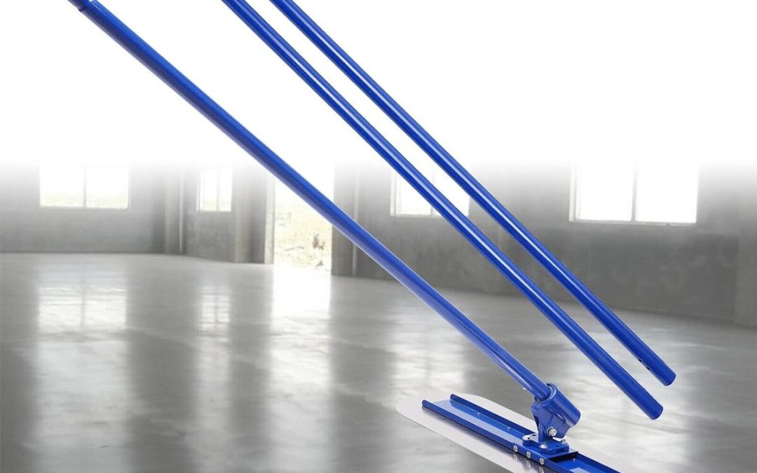 Test de la truelle béton SHZICMY Bull Float avec poignée réglable