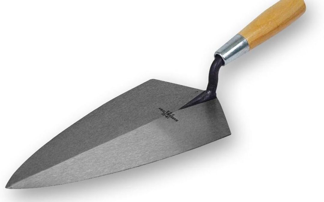 Test de la truelle Marshalltown 19D dents carrées 12