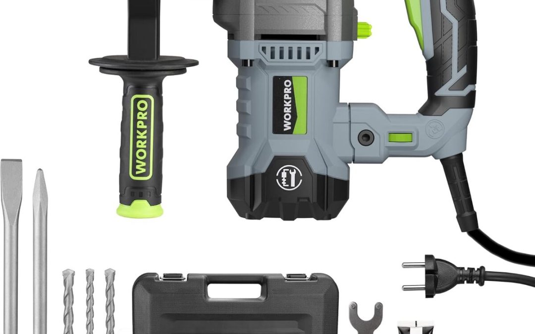 Test du marteau perforateur électrique WORKPRO 1500W : puissance et polyvalence au rendez-vous
