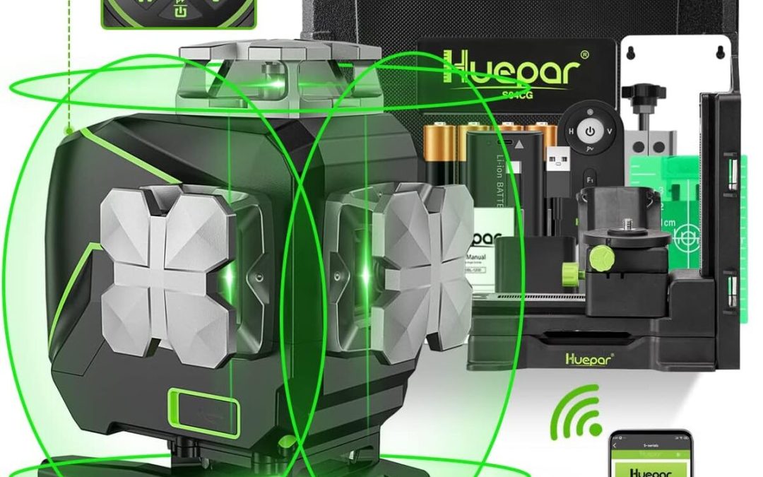 Test du niveau laser Huepar S04CG : l'outil précis pour vos chantiers