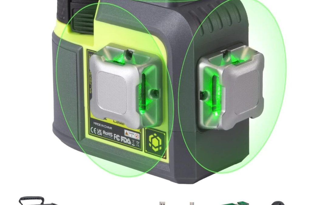 Test du niveau laser LasGoo 3D-RS12 : précision 360° et autonomie renforcée