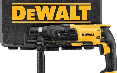 Test du perforateur DeWalt D25133K : 800W de puissance percutante