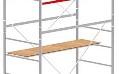 Test : échafaudage SCEDIL TERNO 1, hauteur 3, 90 m en acier