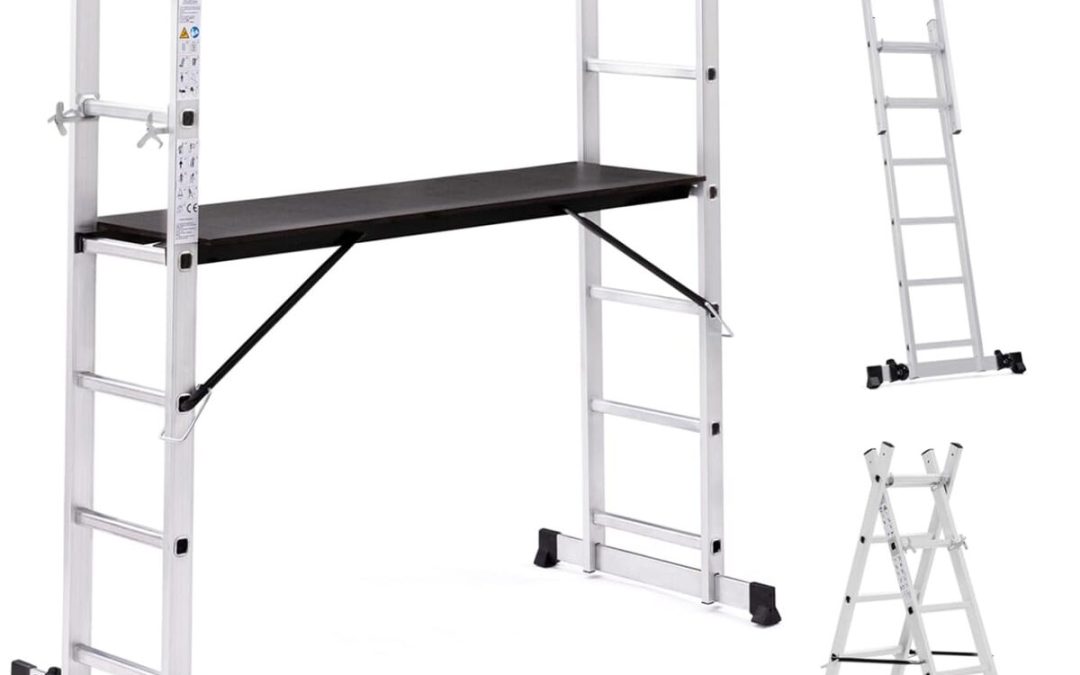 Test : iDMarket échafaudage aluminium multifonction 165 cm