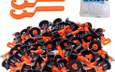 Test : kit de nivellement de carrelage avec 200 entretoises et 4 clés spéciales