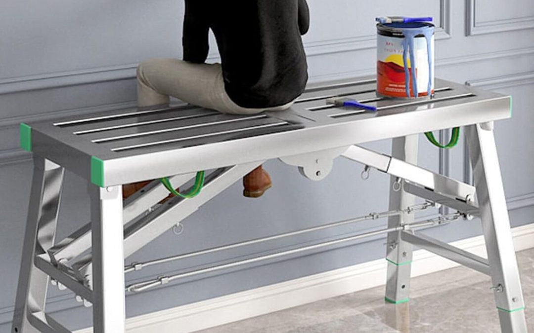 Test plateforme de travail pliable ZJFJMBD : polyvalence et solidité 400 kg