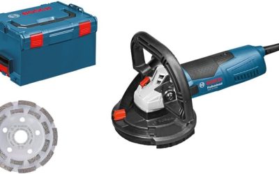 Test : ponceuse à béton Bosch Professional GBR 15 CAG efficace et performante