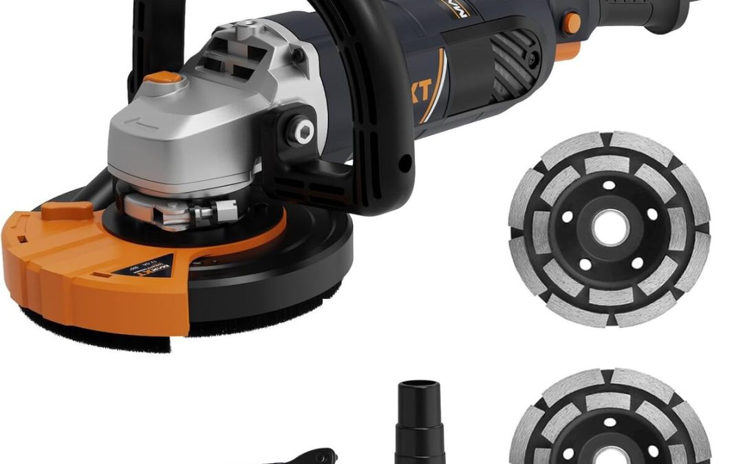 Test ponceuse béton MAXXT 1500 W, 7 vitesses