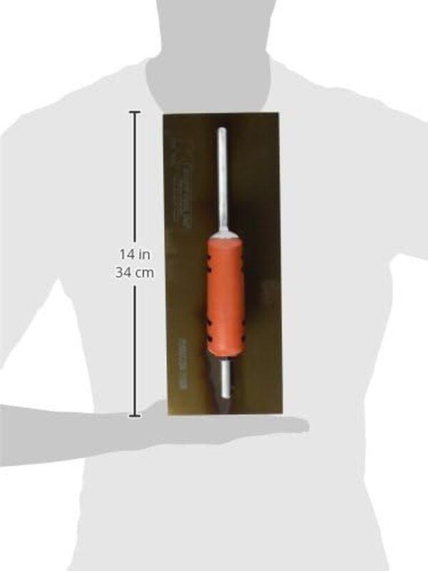Outil de Kraft Doré en acier inoxydable Truelle à plâtre avec poignée de ProForm, PL460PF