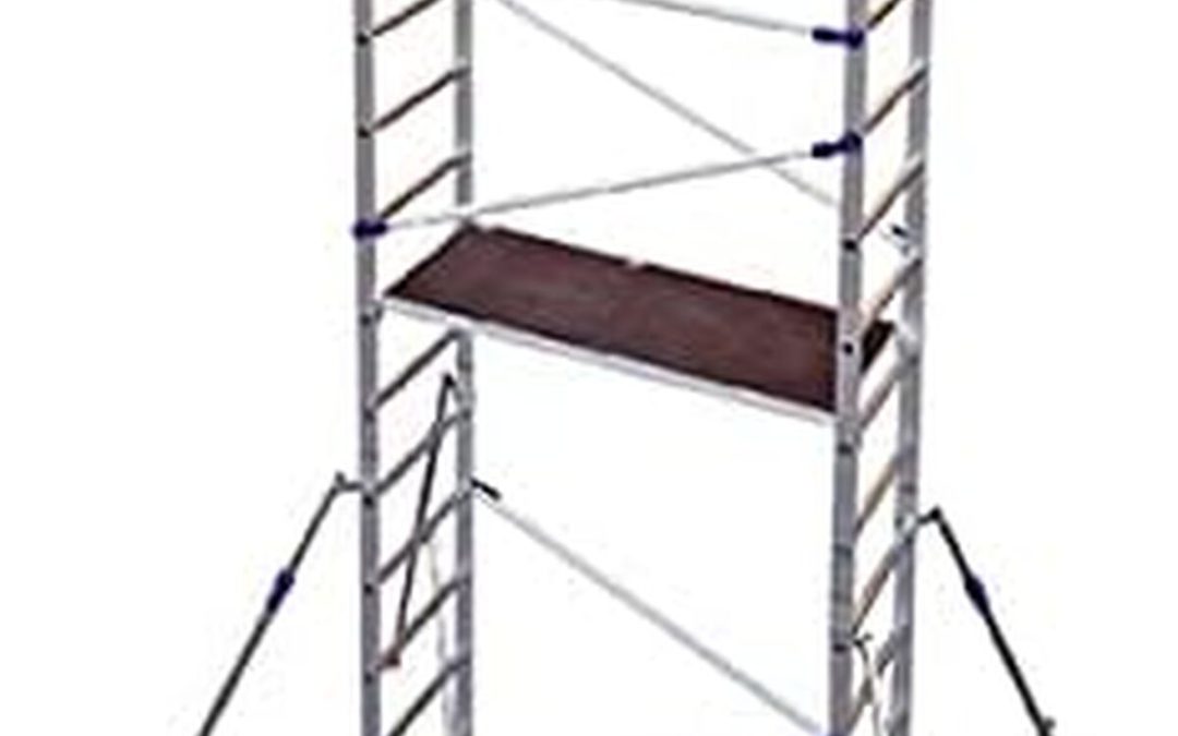 Test de l'échafaudage domestique PN/CLA : hauteur 6, 46 m