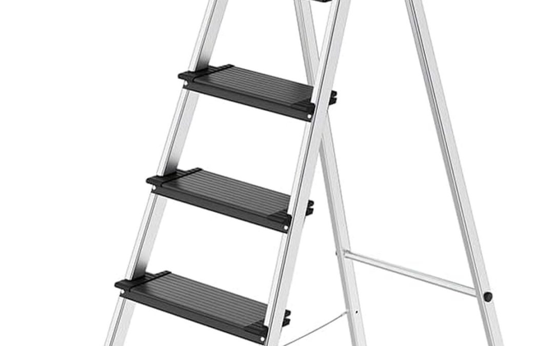 Test de l'escabeau de sécurité Hailo L100 Topline 7 marches XXL