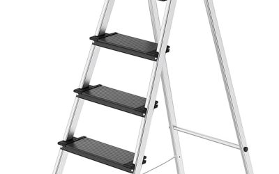 Test de l’escabeau de sécurité Hailo L100 Topline 7 marches XXL