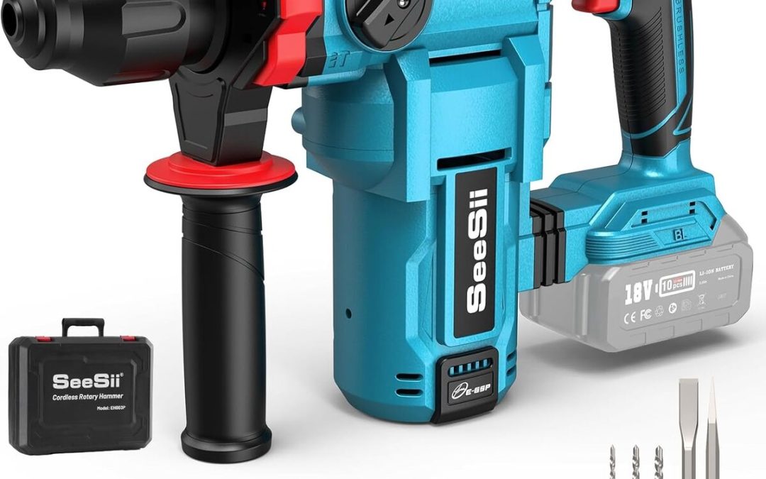 Test du marteau perforateur sans fil Seesii : puissance et autonomie au rendez-vous