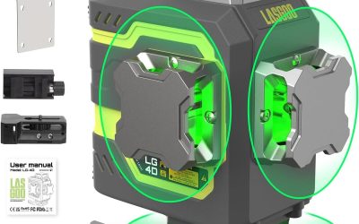 Test du niveau laser LasGoo LG-4D avec faisceau 360°