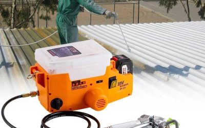 Test du pistolet pulvérisateur sans air 500 W avec batteries lithium 21 V