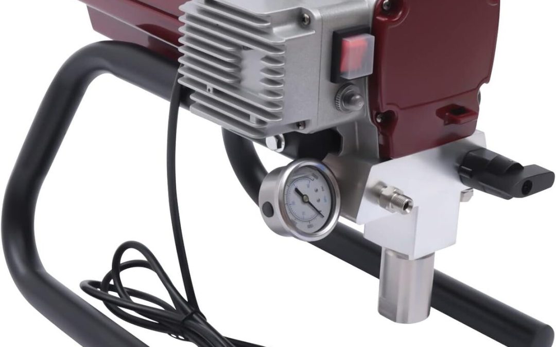 Test du pulvérisateur de peinture 1800 W Airless : efficacité et polyvalence