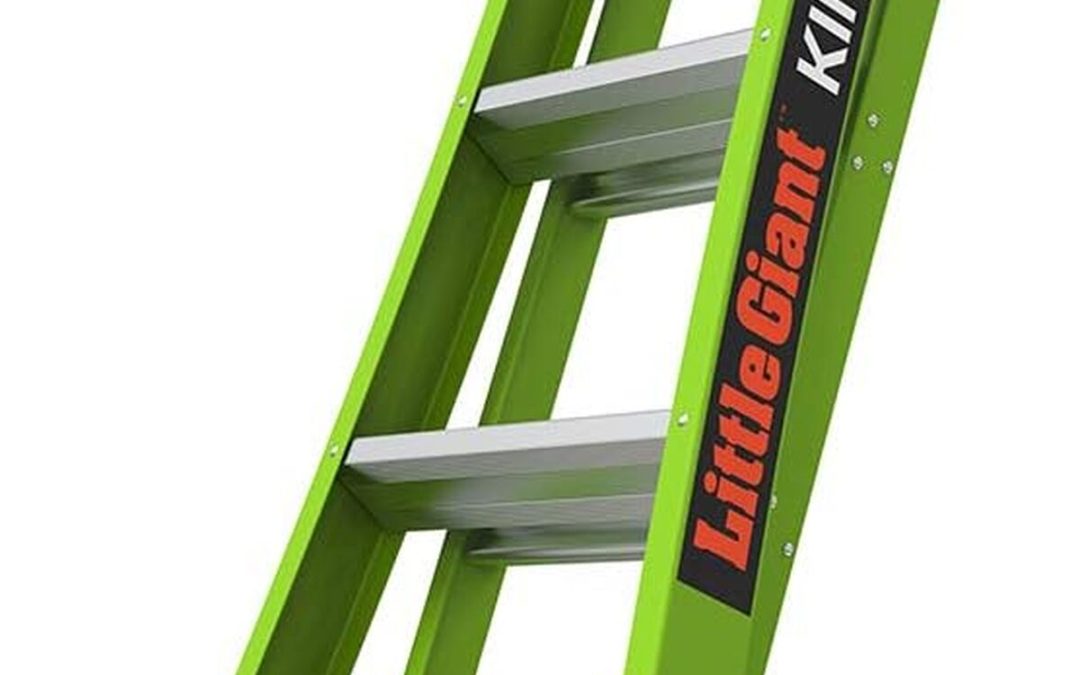 Test : escabeau King Kombo 4 marches de Little Giant en fibre de verre