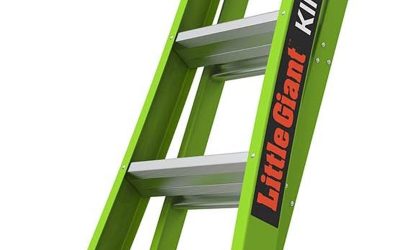 Test : escabeau King Kombo 4 marches de Little Giant en fibre de verre