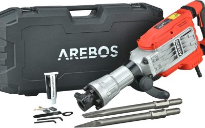 Test : marteau de démolition Arebos 1700W