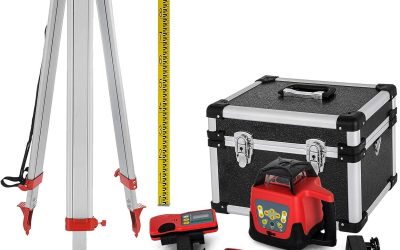 Test : niveau laser rotatif VEVOR, portée 500 m et trépied intégré