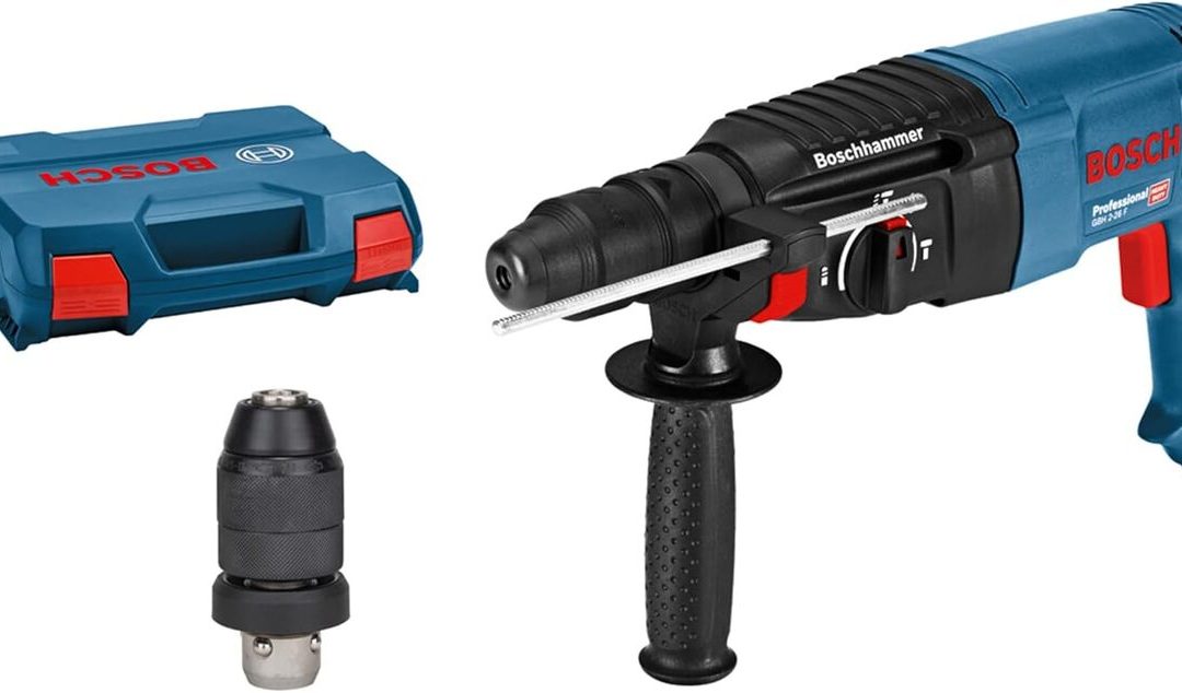 Test : perforateur Bosch GBH 2-26 F, puissance et efficacité