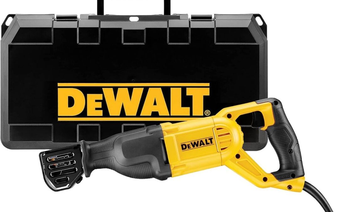 Test : scie sabre Dewalt DWE305PK-QS, 1100W pour applications difficiles