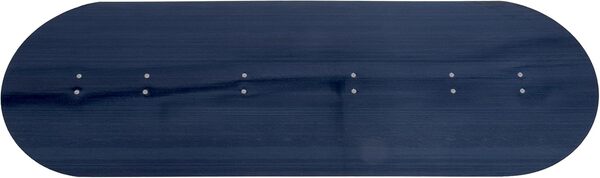 Truelle à plancher Marshalltown, truelle à chape, patin, palette en acier bleu, extrémités arrondies, taille de la truelle : 914x314 mm