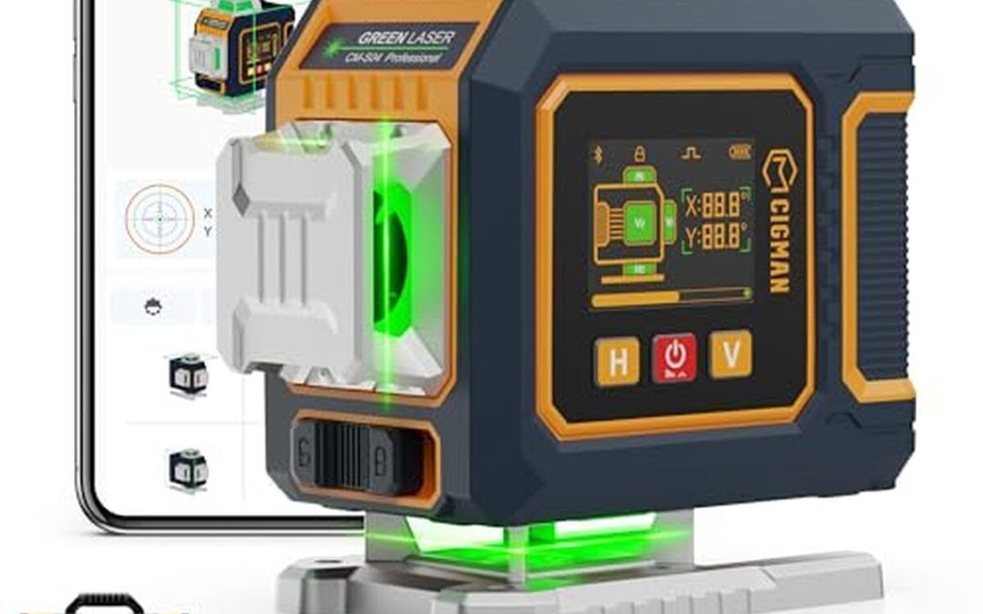 Test CIGMAN CM-S04 : laser en croix intelligent 4 x 360°