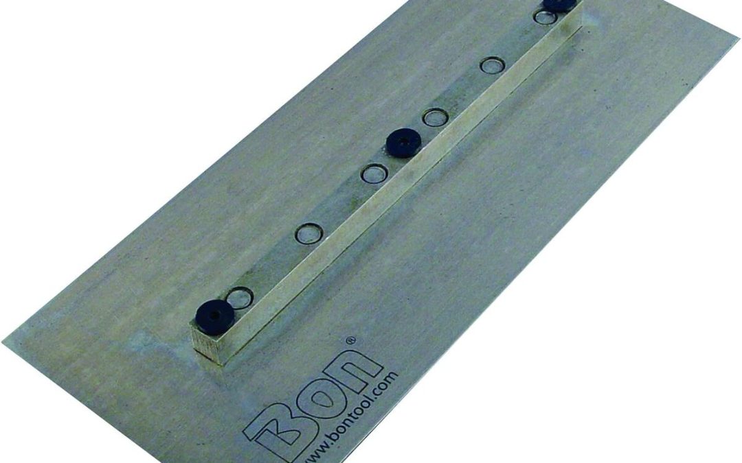 Test de la lame de finition Bon 17–155 pour truelle 91, 4 cm