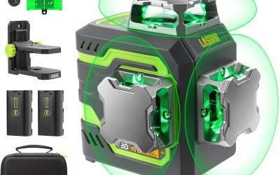 Test du niveau laser 3D LasGoo LG-3D pour construction et alignements