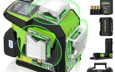 Test du niveau laser Huepar : précision 2mm et écran LCD