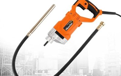 Test du vibrateur à béton Hanchen 1280W : puissance et efficacité