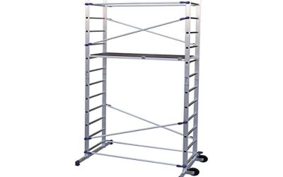 Test : échafaudage aluminium Facal Pinna clic 4, 36m