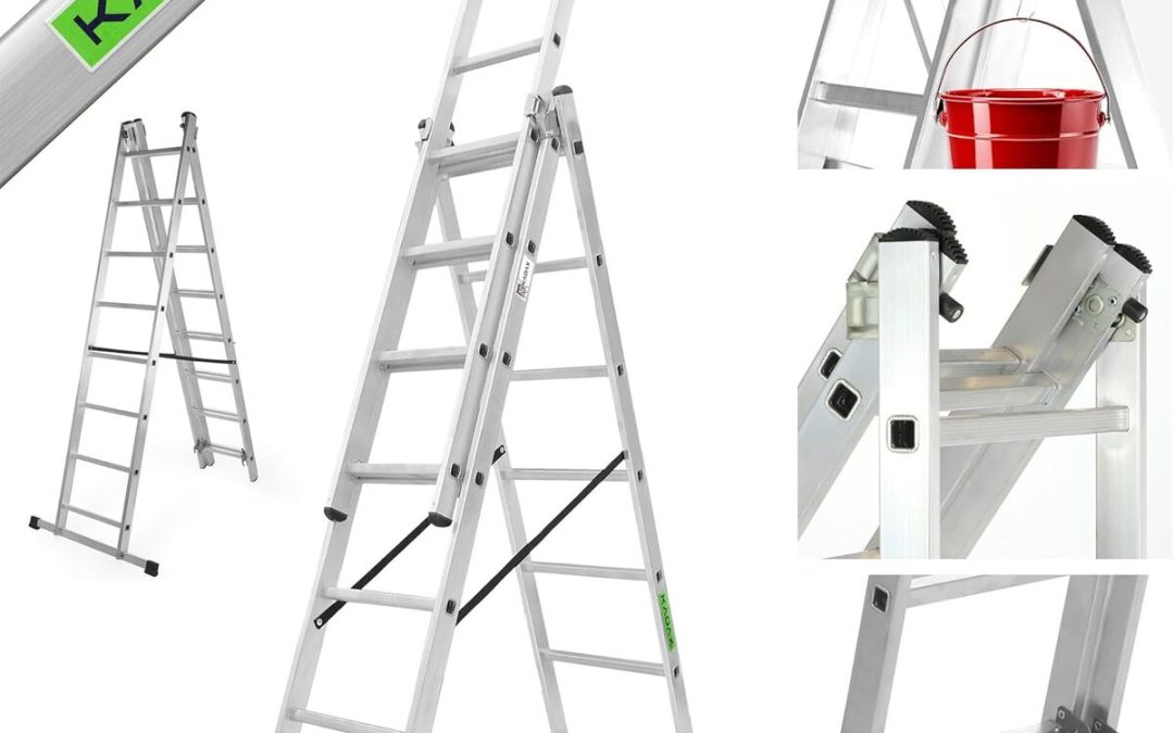 Test : échelle transformable KADAX 3 plans aluminium