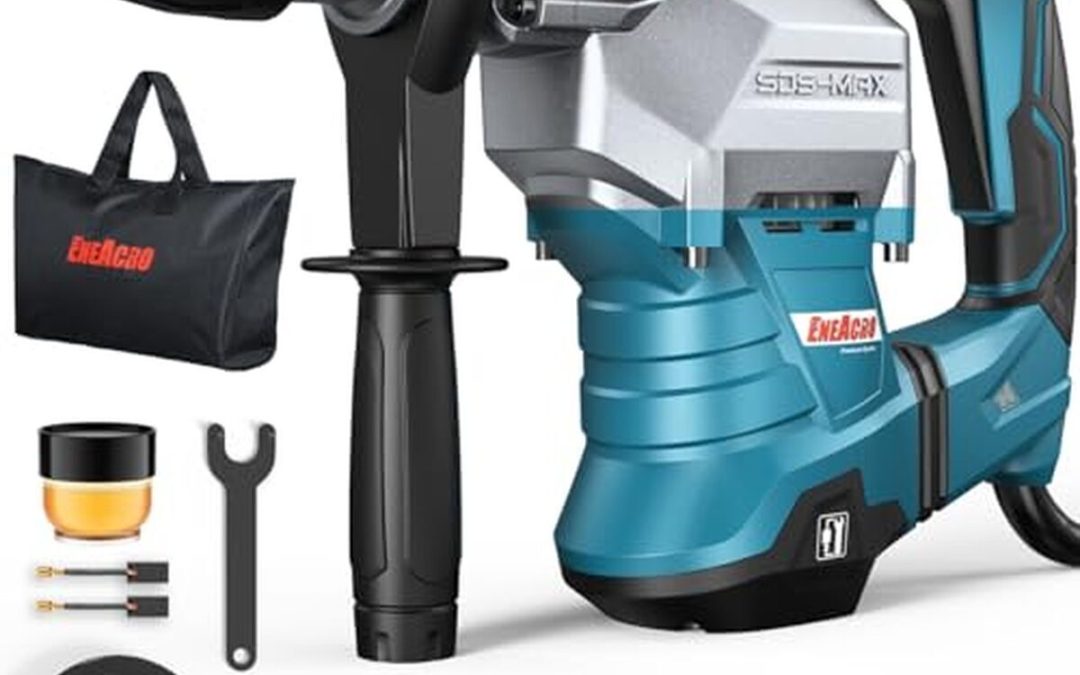 Test : perforateur Eneacro SDS-Max 1500W, 12J, 3-en-1