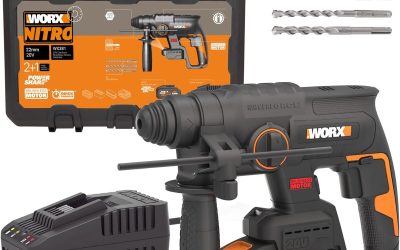 Test : worx nitro WX381, perforateur sans fil 20V puissant et polyvalent